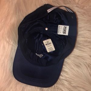 PINK Victoria's Secret Accessories - VS PINK navy blue satin baseball hat PINK Victoria's Secret Accessories - VS PINK navy blue satin baseball hat